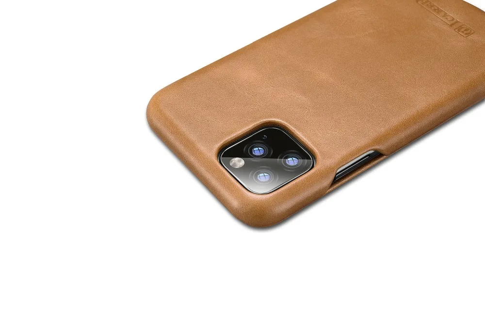ICARER флип-чехол для iPhone 11Pro Max из натуральной кожи бизнес-книга Защитная крышка для Apple iPhone 11 бренд
