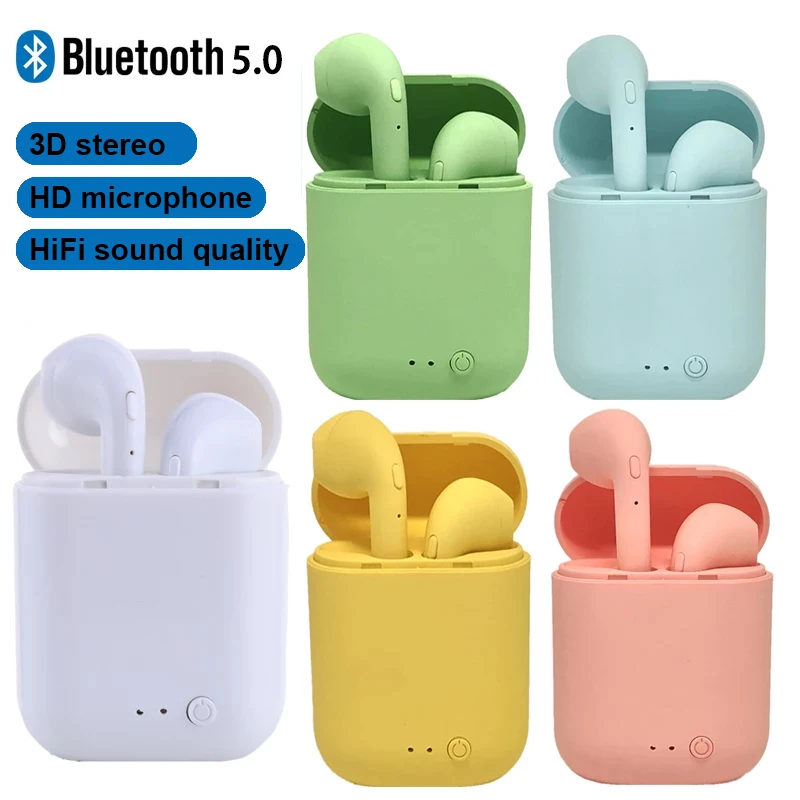 

Mini-2 i7s TWS Bluetooth 5.0 Earphone Wireless headphone In-ear Earpiece Sports Handfree Music Earbuds Headset PK i9s i12 i90000