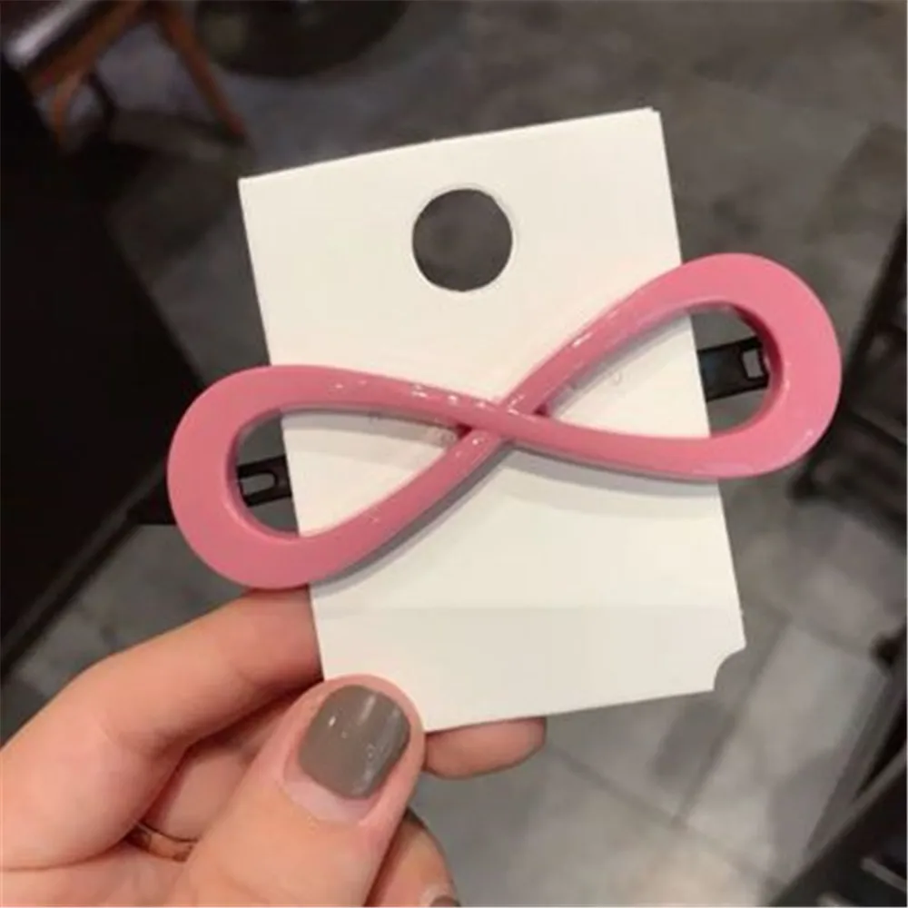 Pink Модные японские женские заколки для волос уксусной кислоты, заколки для волос ярких цветов, заколки для волос для девочек, аксессуары для волос - Цвет: Pink