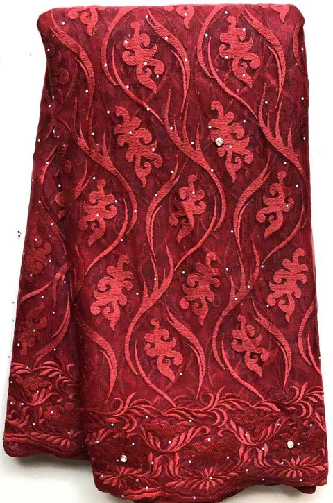 Новейшее Африканское Тюлевое кружево высокого качества французская кружевная