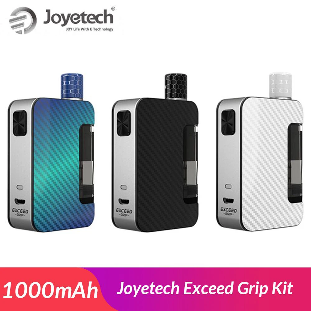 Новый цвет! оригинальный комплект Joyetech excead Grip встроенный в 1000 мАч EX M 0.4ohm Head VS Drag Nano