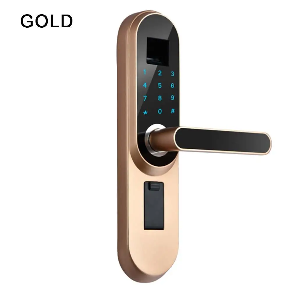 

Touch Screen Intelligent Universal Digital Smart Lock Fingerprint Password Lock Electric Fingerprint Lock Home Security