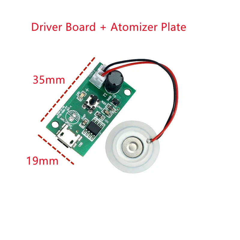 

DIY Humidifier Driver Board Repair Ultrasonic Atomization Discs Film Handwork Spray Room Home Moisturizing Circuit Accessories