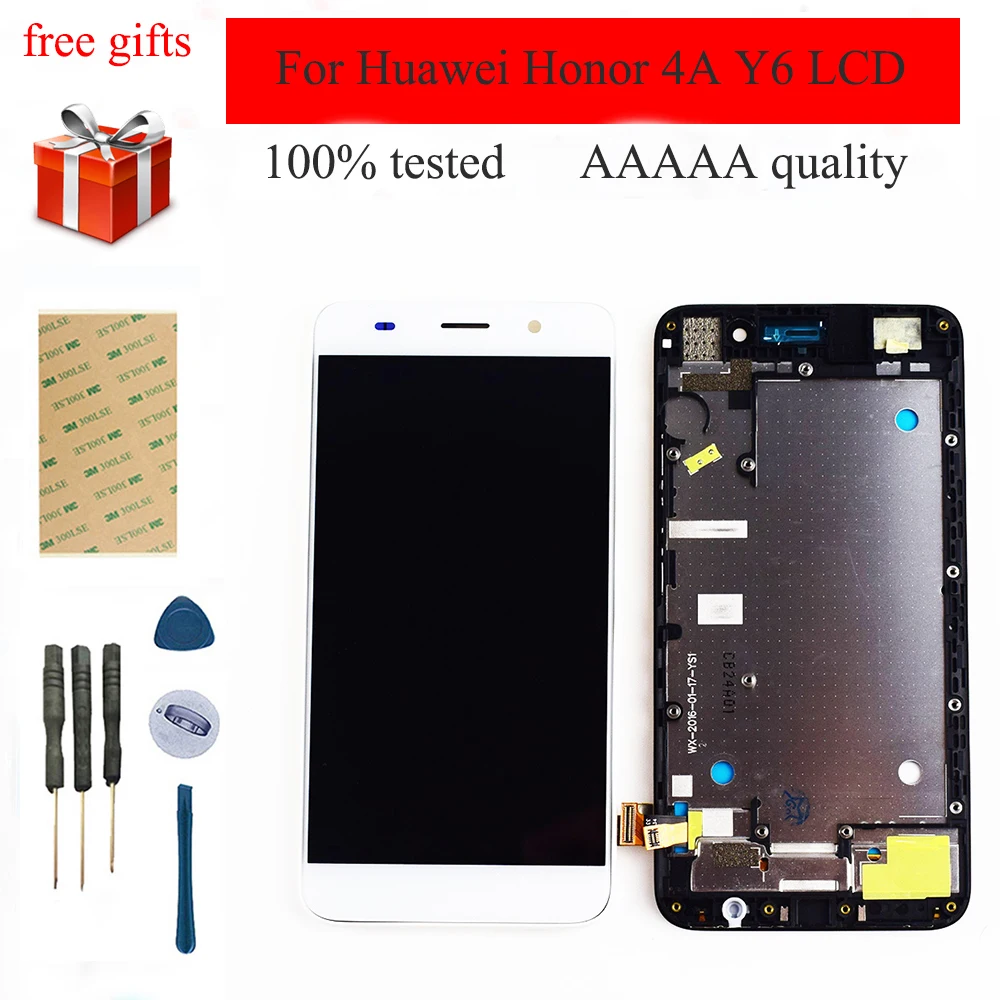 5 ''для Huawei Honor 4A Y6 ЖК дисплей SCL L01 L21 модуль для Y 6 LCD сенсорный датчик экрана в