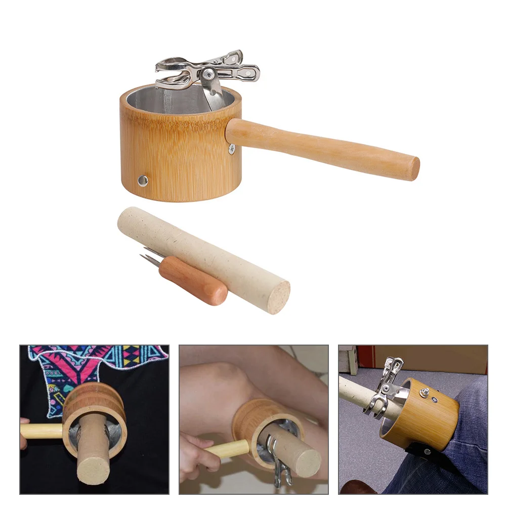 1 Набор деревянных ручных подставок для прогревания | Красота и здоровье