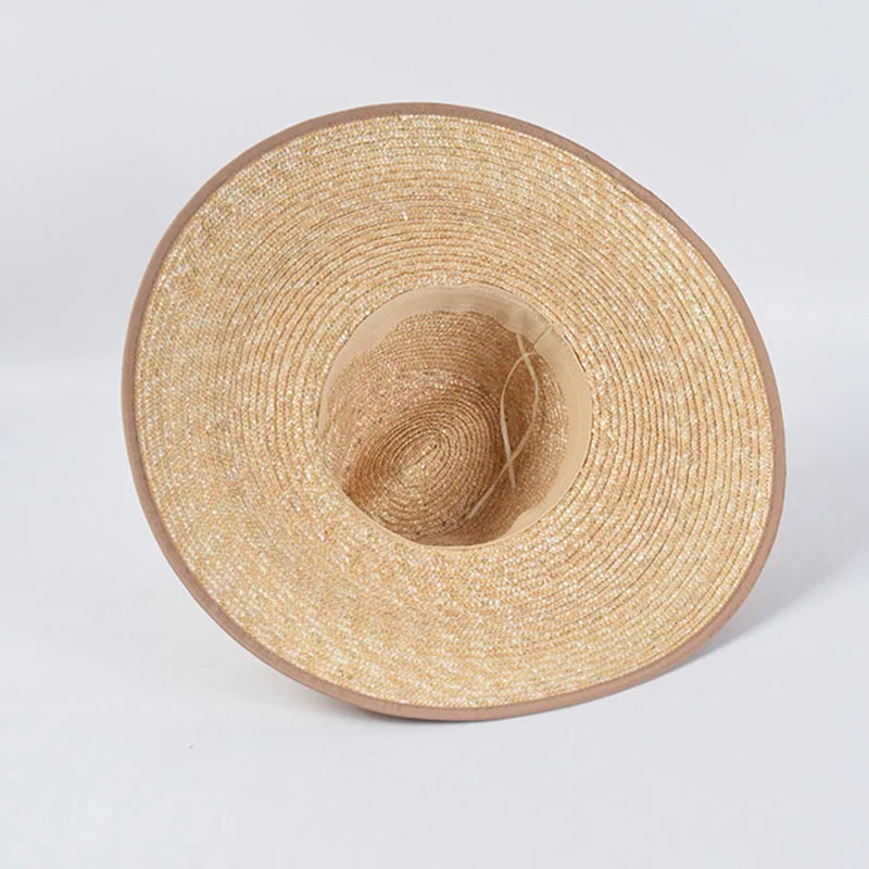 Модная мягкая соломенная шляпа UPF 50 + Современная Регулируемая пляжная от солнца