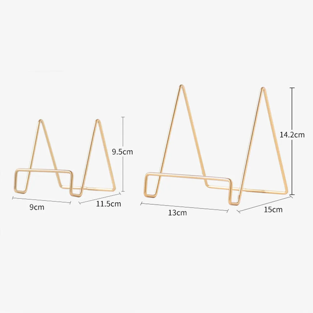Металлическая подставка для магазина художественный стеллаж посуды тарелка