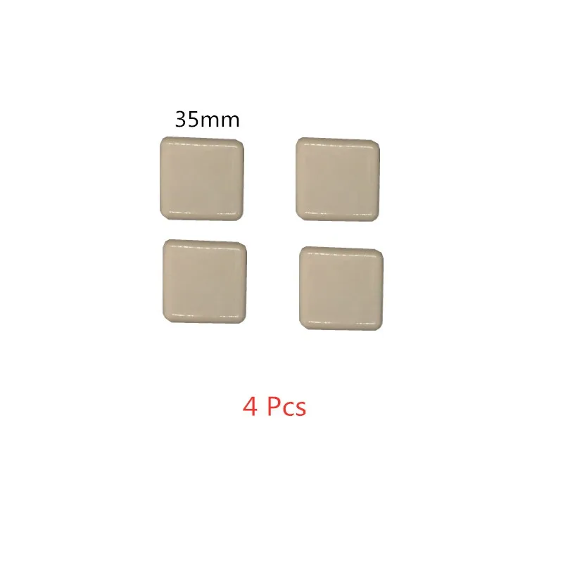

4 Pcs/Lot Square 35mm Self Adhesive Sliding Pad For Table And Chair Plastic
