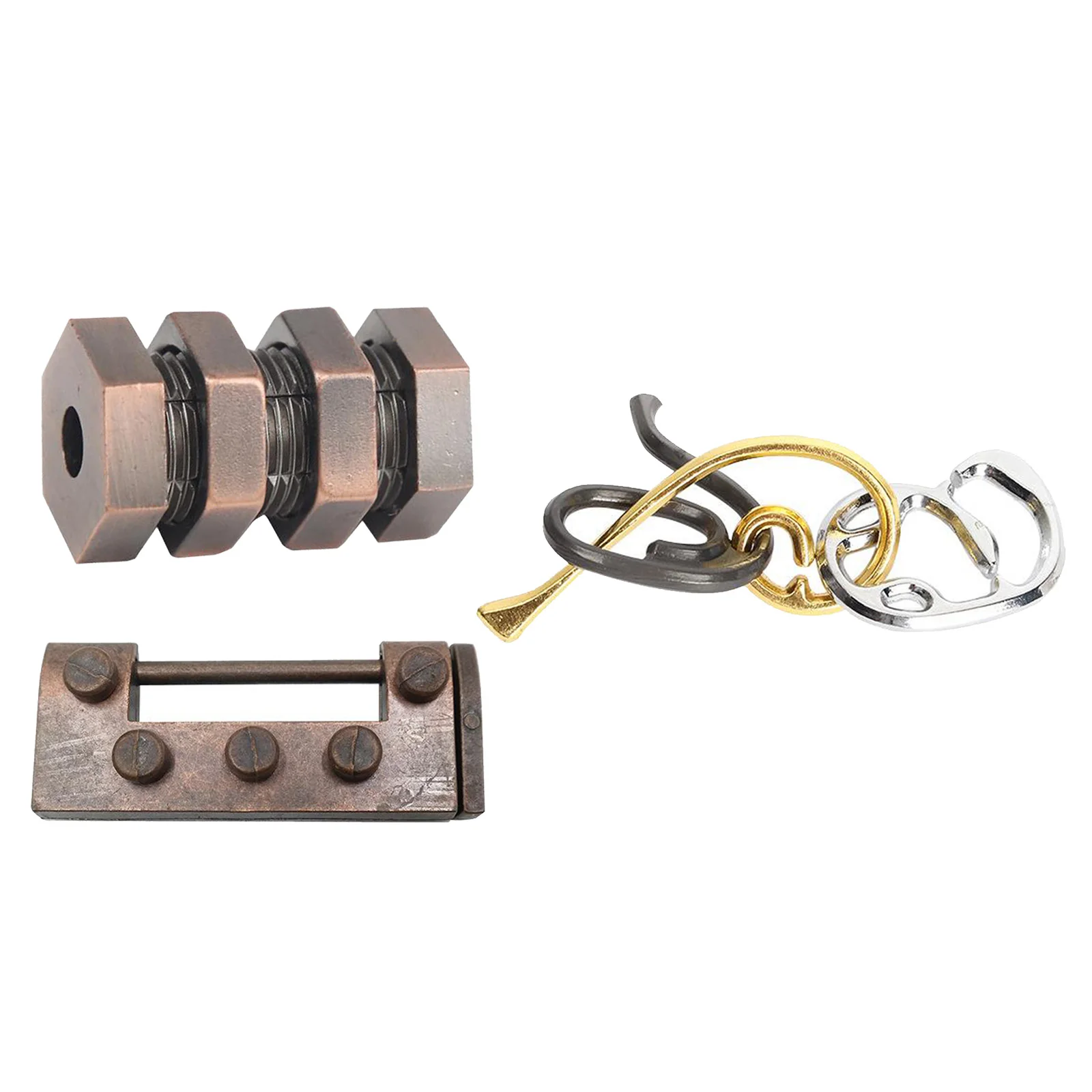 Головоломка для развития интеллекта игрушки с 3d-блокировкой из сплава