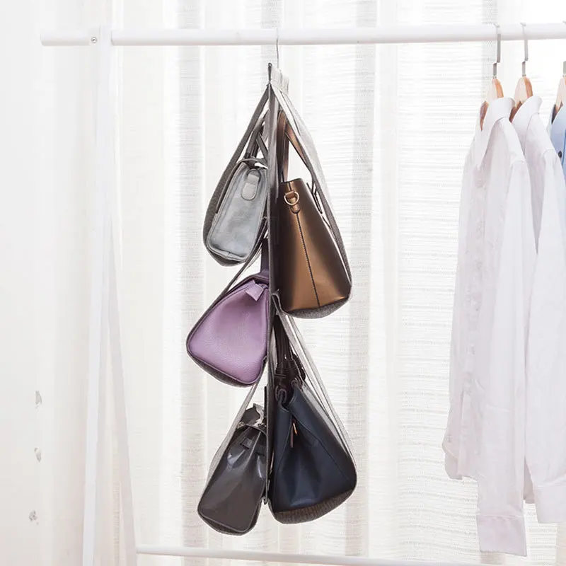 Сумка для хранения спальни подвесная гардероба имитация льняной сумки шкаф