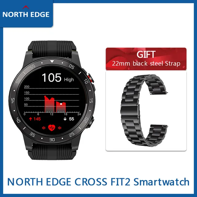 Инструкция часов north edge на русском