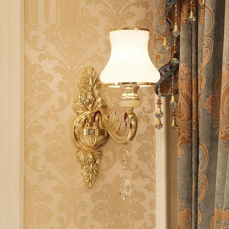 Спальня Wandlampe Фреска Interieur Lampara De Бра Кристалл Aplique Luz сравнению светильник для