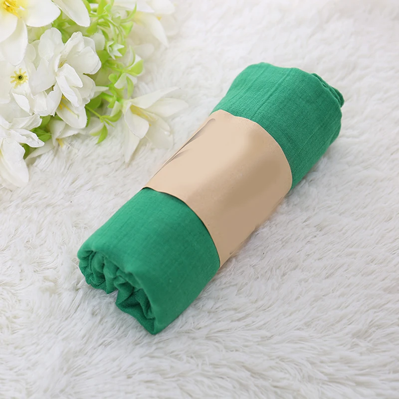 На осень зиму конфеты Цвет новый шарф из хлопка и льна одноцветное женский для