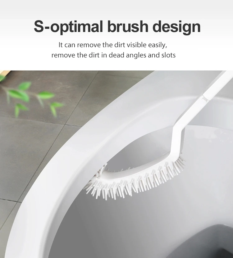 ершик для унитаза BOOMJOY щетка туалета держатель крюка Форма силиконовый