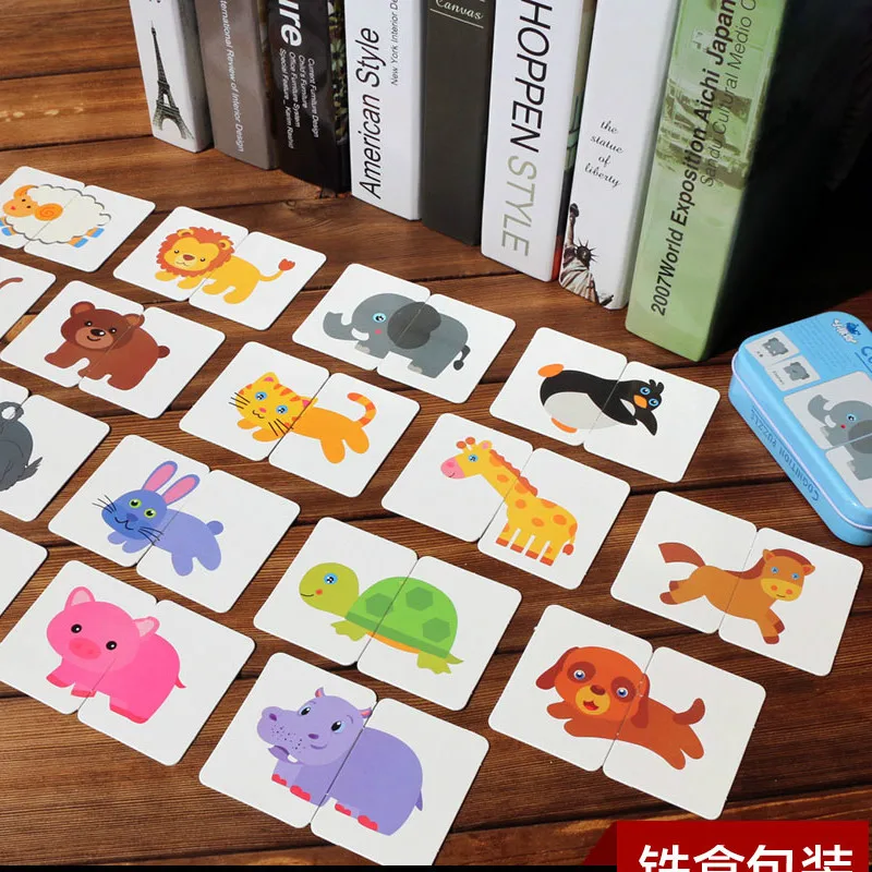 Графа матч Игра Детские Ранние развивающие игрушки Монтессори головоломка