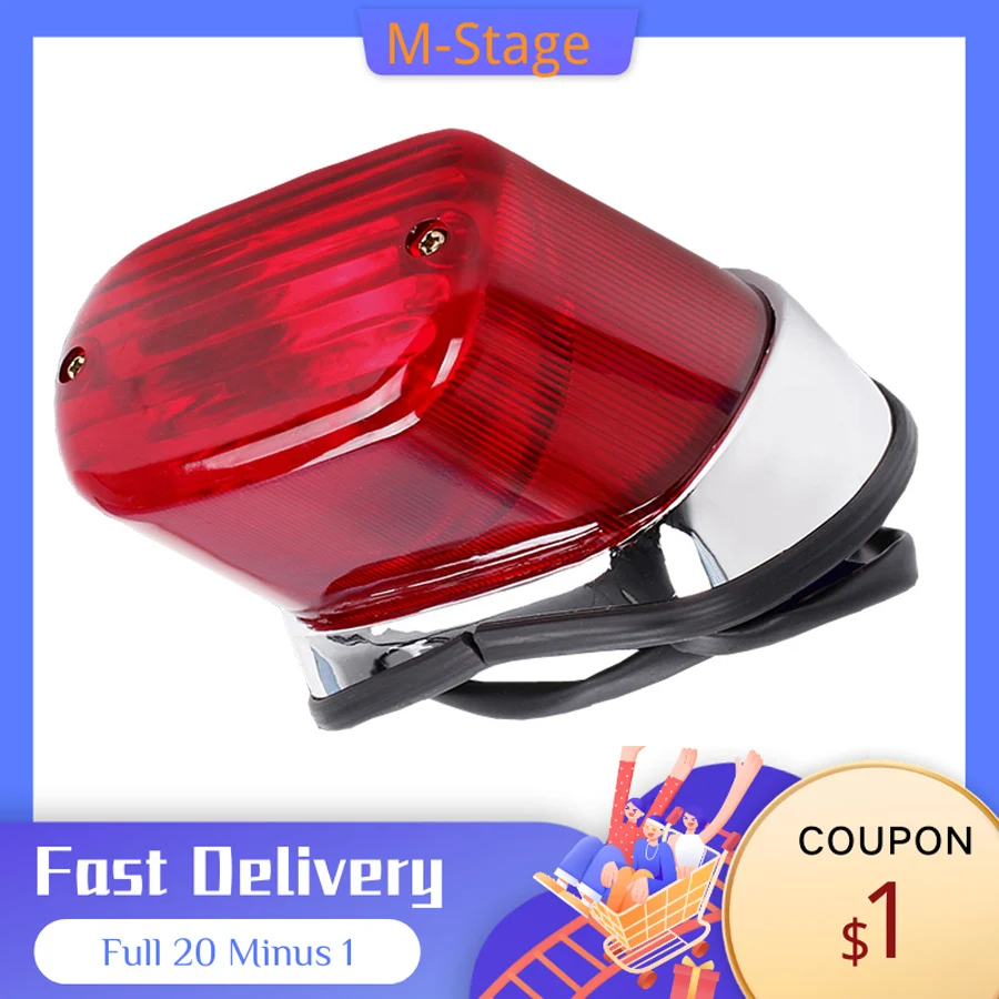 Задний стоп сигнал для мотоцикла Красный ABS Yamaha Virago XV250 XV400| |