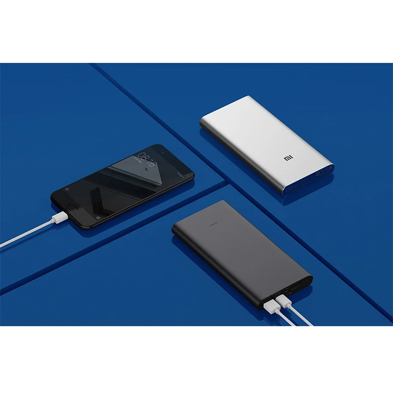 Новинка 2019 Xiaomi Mi 10000 мА/ч внешний аккумулятор 3 двухсторонний быстрая зарядка USB C