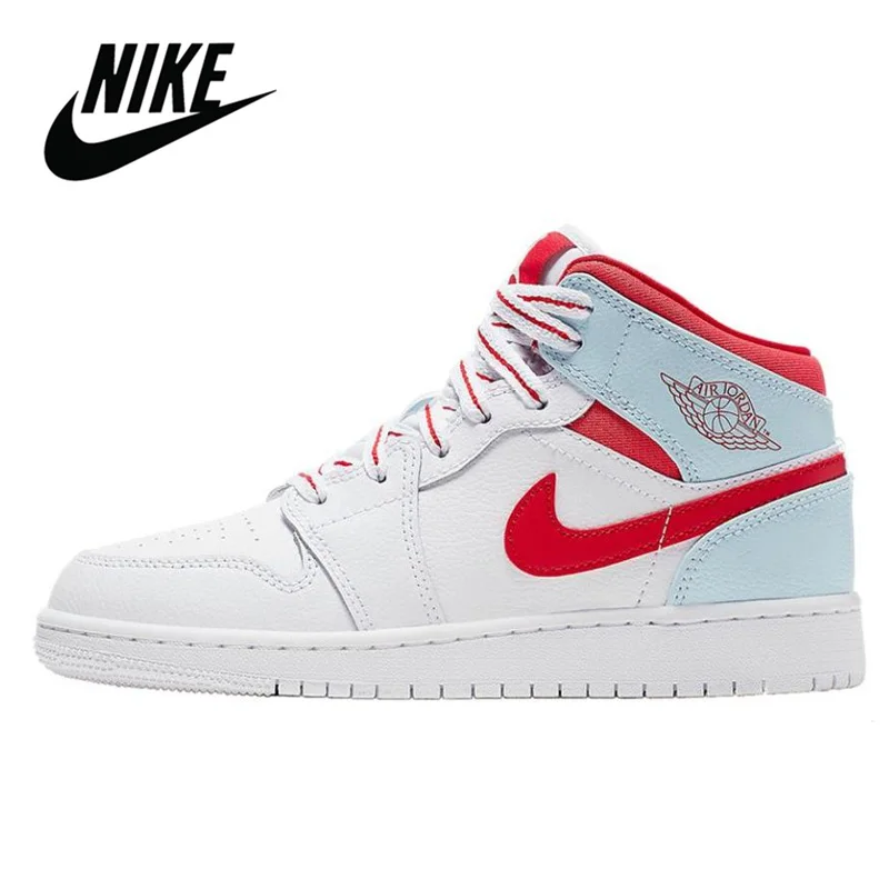

Original Air AJ 1 AJ1 OG Chicago Mid Top Womens Basketball Shoes Suitable Woman Good Looking