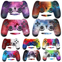 skin sticker for playstation 4 ps4 console joystick anti slip protection cover case for sony ps 4 controllers gameing stickers