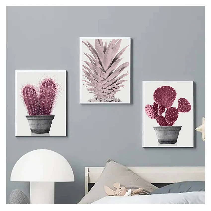 Настенные картины постеры и принты для украшения дома искусство растений на