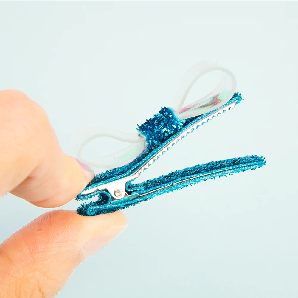 2 шт./компл. разноцветный Цвет бант Заколки для волос Для женщин девочек детская