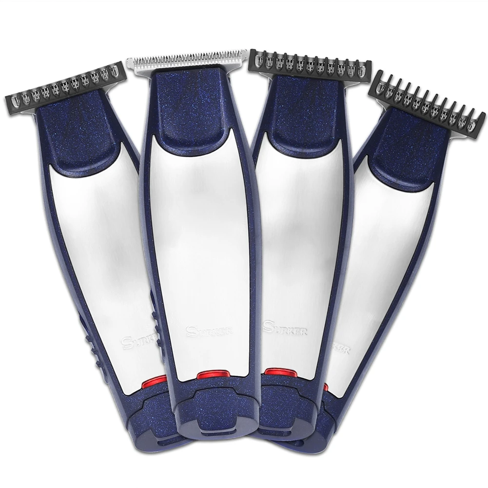 Портативный электрический мужской триммер для волос с USB машинка стрижки бритва