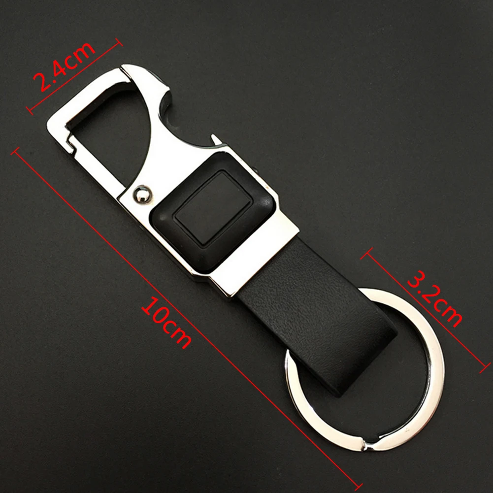 

Multi-function Automobile Key Ring With LED Lamp And Bottle Opener Car Interior Decoration Supplies Car Keychains