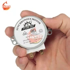 TYJ50-8A7 с вертикальным двигатель поворотного круга, d-образная 7 новая подставка для микроволновки 220-240 В переменного тока CWCCW, синхронный двигатель