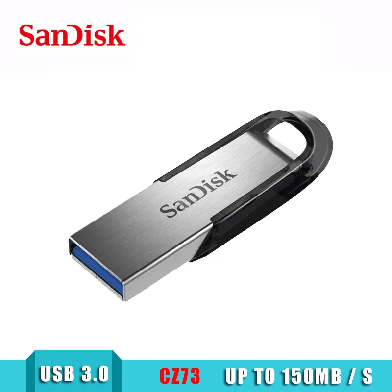 USB флеш накопитель Sandisk 16 ГБ 32 CZ50 mini Cle 2 0 64 128 ГБ|USB флэш-накопители| |