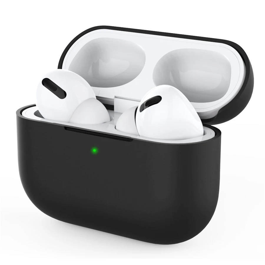 Силиконовый чехол для наушников из ТПУ защитный AirPods аксессуары кожи силиконовый