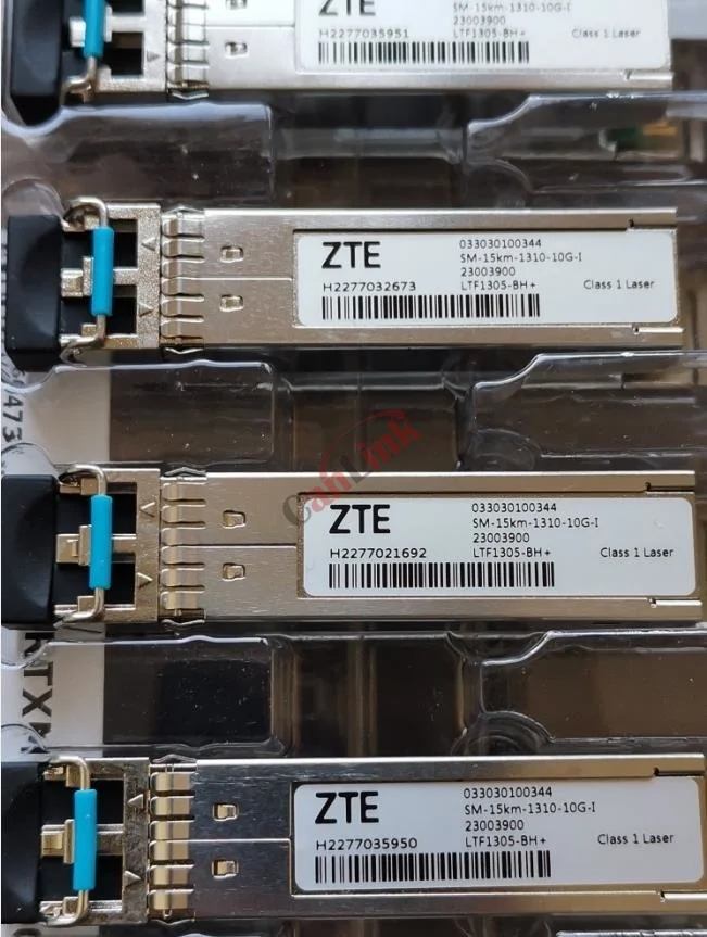 ZTE 10 Gigabit 03303010034 Sm-15km-1310-10g-i Ltf1305-bh+ Optical Module | Fiber Optic Equipment