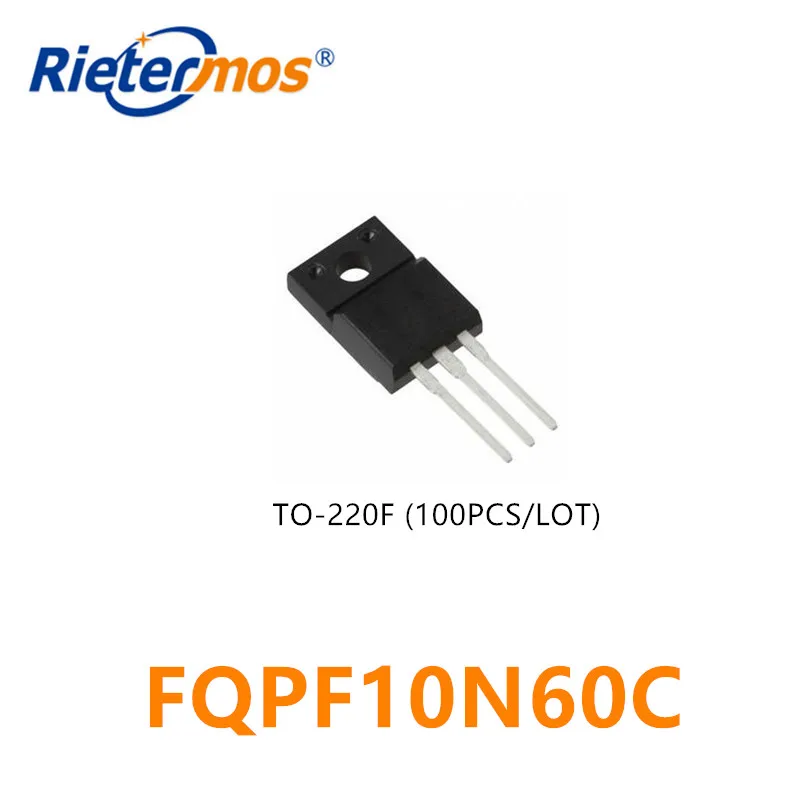 100PCS N CHANNEL FQPF10N60C FQPF10N60 10N60C TO220F|n-channel| |