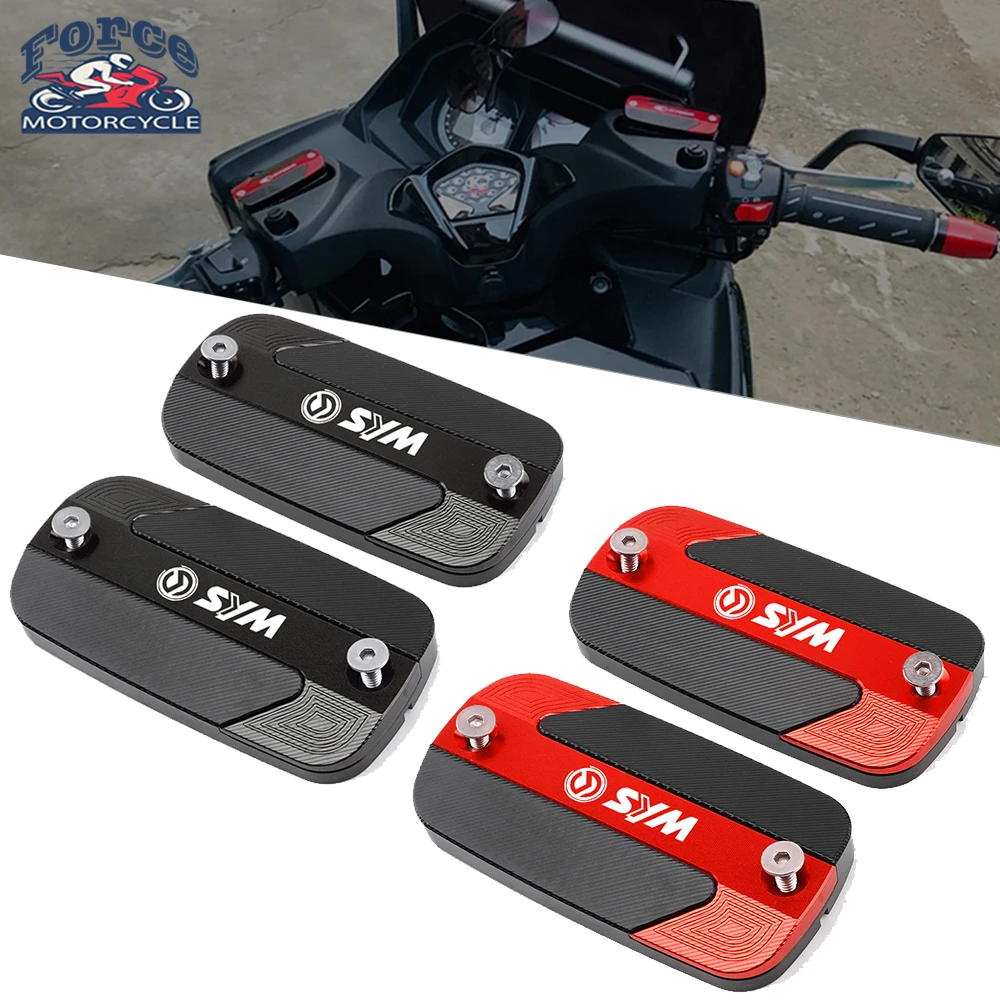 

Для мотоцикла SYM T2 T3 MAXSYM 400 400i 600 600i высококачественный CNC алюминиевый передний тормозной резервуар жидкость резервуар масляная крышка