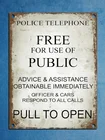 Металлическая табличка Ретро винтажный Стиль полицейский телефонный ящик Tardis Dr Who настенный дверной Декор