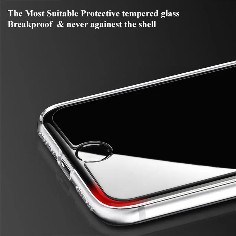 Protective tempered glass for screen protector iphone6 6S 6p 7 7p 8 8P X XS XSMAX XR | Мобильные телефоны и аксессуары