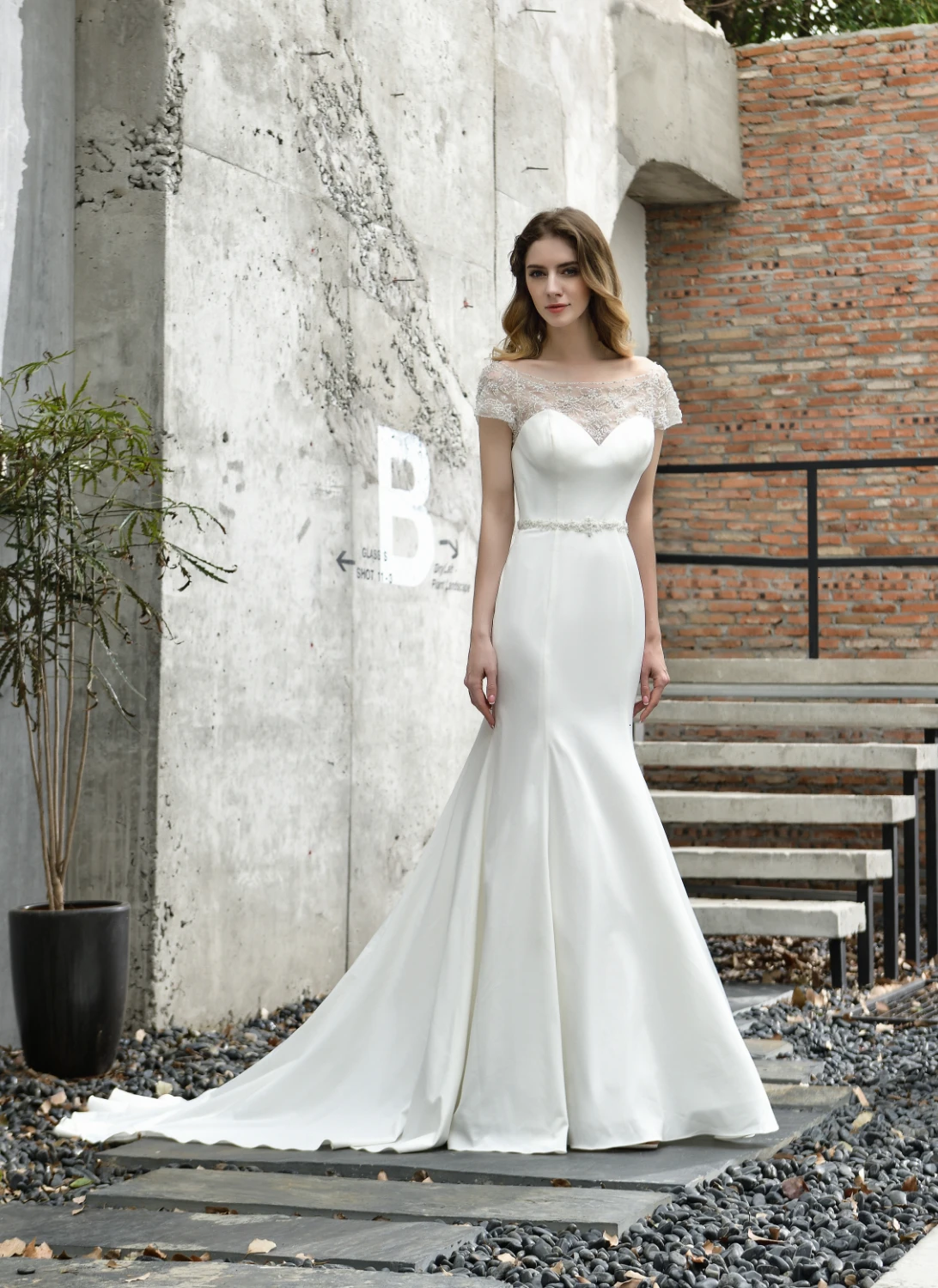 Vivian's Bridal Роскошный Кристалл Бисероплетение пышное свадебное платье винтажное