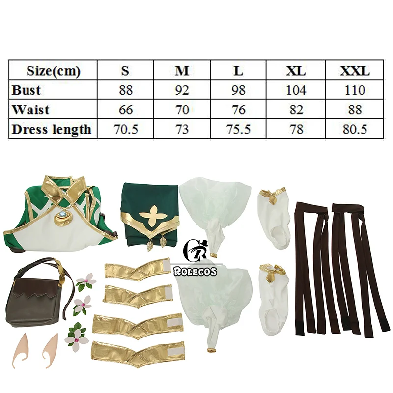 ROLECOS игра принцесса подключение Re для дайвинга Косплей Костюм Нацумэ Kokoro косплей