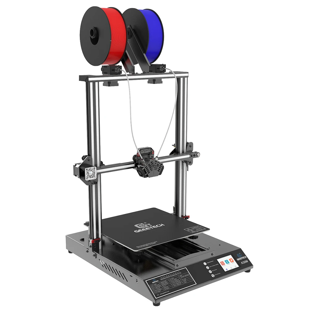 Kaufen GEEETECH A30M/A30T/A30 Pro 3D Drucker Mix-Farbe Druck Stille Hohe Genauigkeit Touchscreen Längere Lebensdauer Filament Sensor FDM