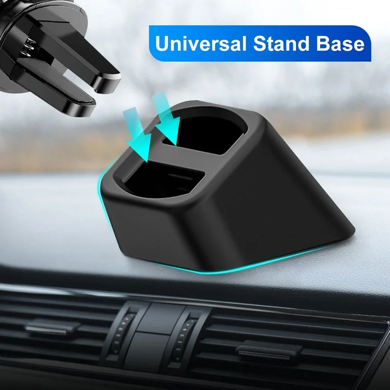 

Olevo Universal Magnetic Car Phone Holder Base Creative Car Air Outlet Clip Strong Adhesion to the Smartphone Holder Chassis