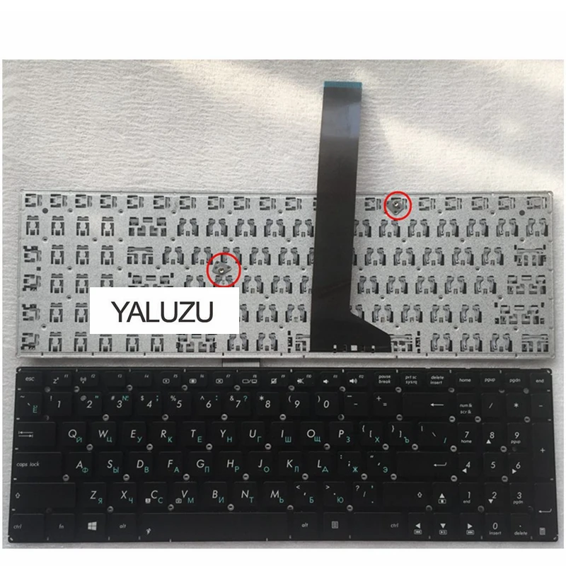 

Russian Laptop keyboard for Asus X501 X501A X501U X501EI X501XE X501XI x502 S501U R502A R502U RU With screw posts