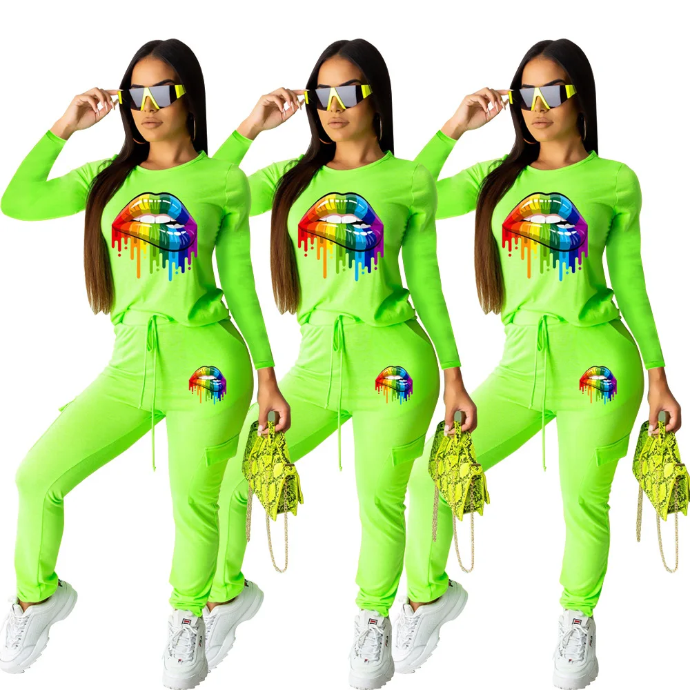 Новинка осень зима 2019 европейские и американские модные повседневные брюки из