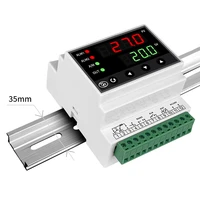 din35mm rail temperature controller din pid thermostat relay output ssr output rs485 communication modbus protocol