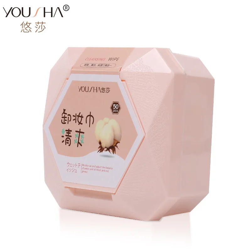 Одноразовые одноразовые нетканые салфетки для очистки лица Neutrogena Towelettes 50