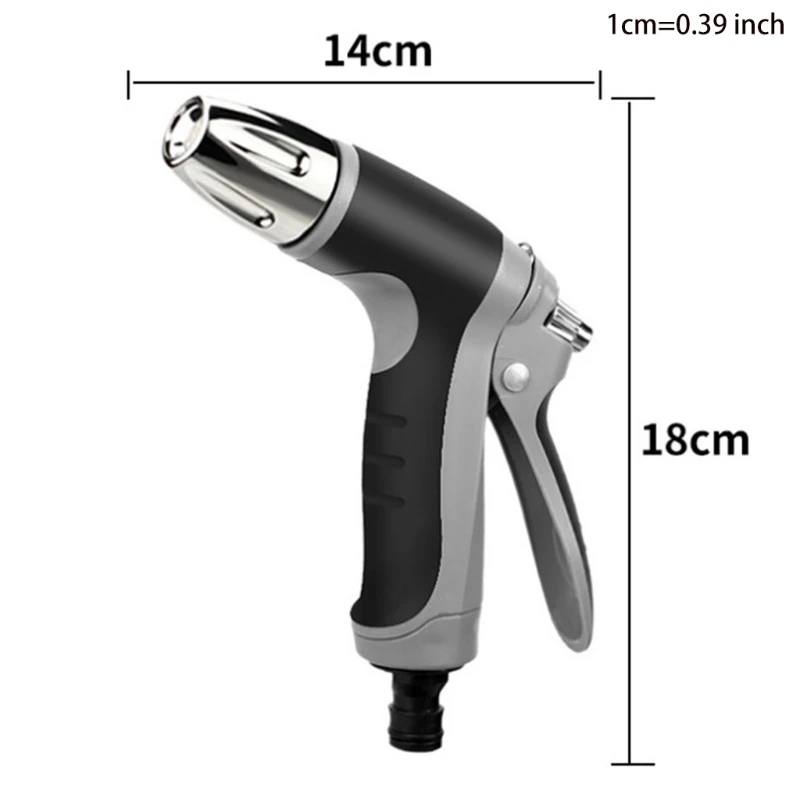 

2021 New 10 M High Quality Adjustable Nozzle High Pressure Electroplating Garden Sprinkler Cleaning Tool for Car Washing Patio