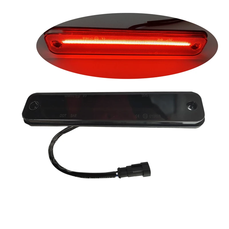 

LED Smoked Lens Lights Red Side Marker Signal Lamp Smoked Lens Hot New