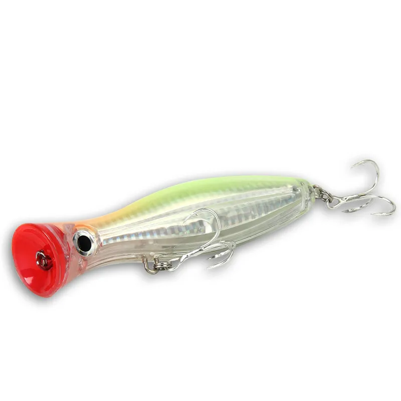 Seayou 120mm 43g Trolling Sea Fishing Bait Top Water Big Popper Hard Lure for Saltwater Tuna GT Marlin Tackle P018 | Спорт и