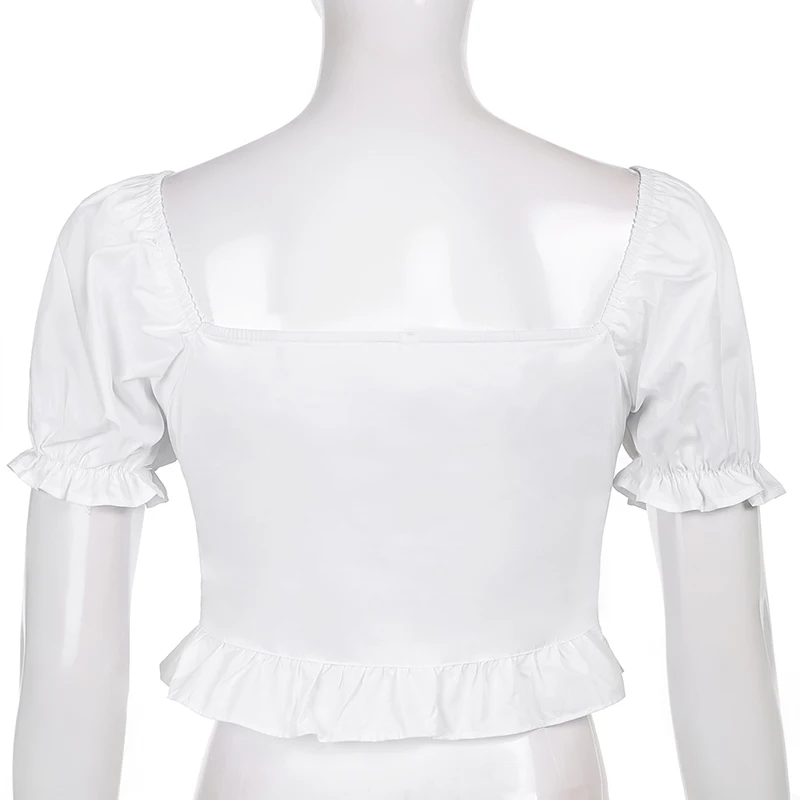 УКОРОЧЕННЫЙ ТОП Rapcopter в винтажном стиле милый галстук футболка Корейском