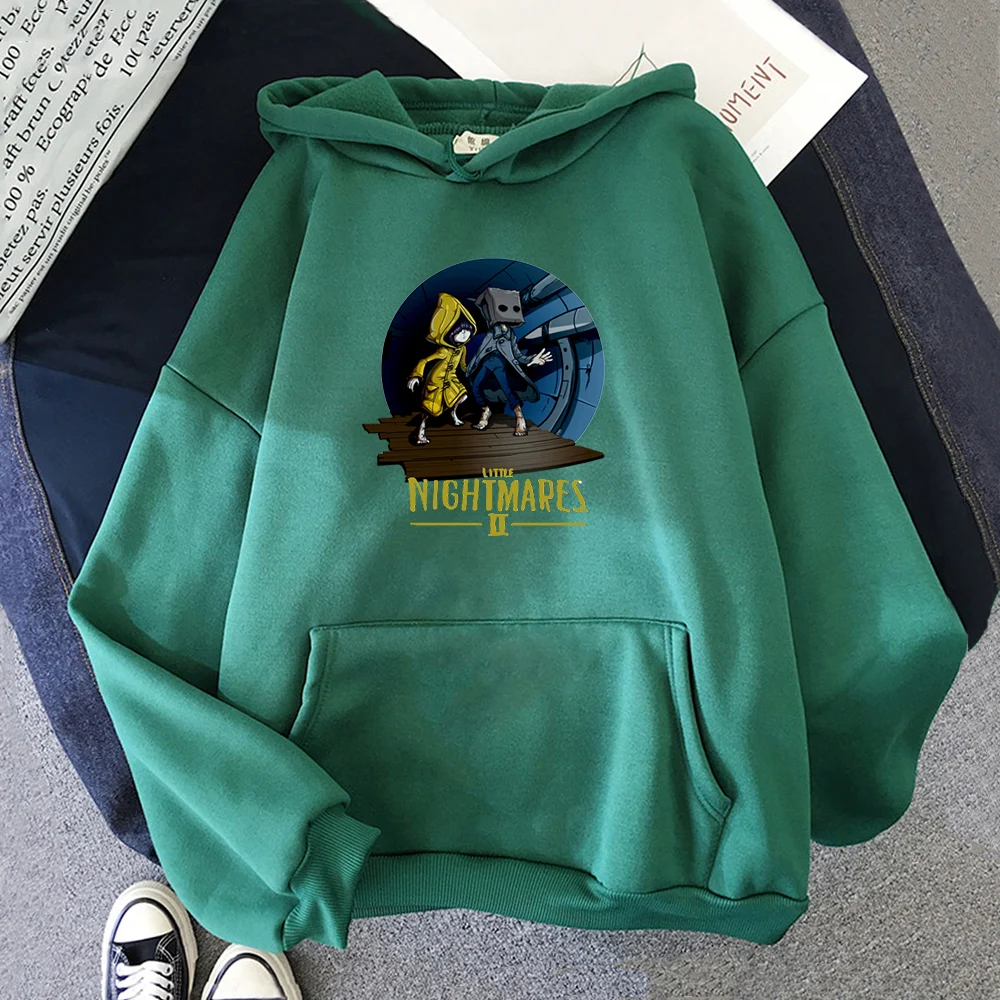 

Little Nightmares Hoodie hunter x hunter hoodies demon slayer Sweatshirts Men Hip hop Womens Cosplay Hoody Streetwear Clothes