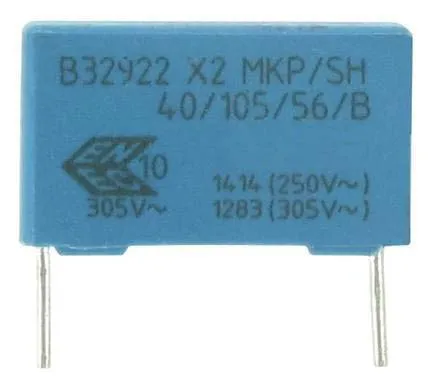 5PCS 0.33UF 305V Safety B32922 X2 MKP / SH from 1.5CM | Обустройство дома