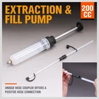 200cc Oil Fluid Extractor Pump Oil Changer Vacuum Pump Automotive Fluid Extraction Car Fuel Pump Tank Hand Remover Tools